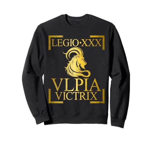 Roman Legion Legio XXX VLPIA Victrix Emblem Männer Frauen Geschenk Sweatshirt von Roman Legion Banner Legio for History Lovers