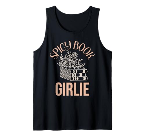 Würziger Buchmerch, Romantik, Girlie, Damen, Liebesbuchliebhaberin Tank Top von Romance Book Lover Gifts Women