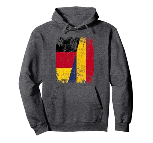 RUMÄNIEN DEUTSCHLAND Flagge | Damen Herren Kinder | Rumänien Pullover Hoodie RUMÄNIEN DEUTSCHLAND Flagge | Damen Herren Kinder | Rumänien Pullover Hoodie von Romania Family Shop