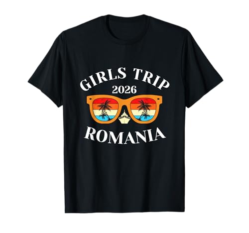 Girls Trip 2026 Rumänien Spring Break 2026 Kreuzfahrt Urlaub T-Shirt von Romania Spring Break Attire T-Shirts