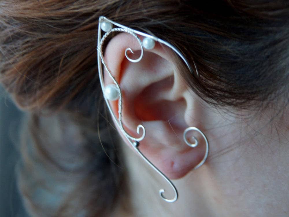 Ohren | Ein Paar. Ohrklemmen, Elfenschmuck, Cosplay Dekoration Für Ohren Ohren | Ein Paar. Ohrklemmen, Elfenschmuck, Cosplay Dekoration Für Ohren von RomanticElfJewelry