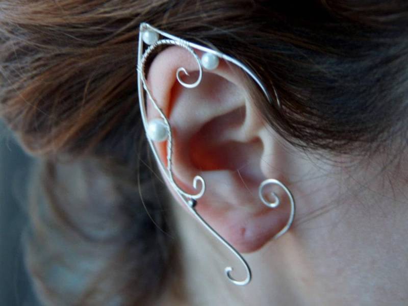 Ohren | Ein Paar. Ohrklemmen, Elfenschmuck, Cosplay Dekoration Für Ohren von RomanticElfJewelry