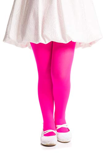 Romartex Microfaser 40 DEN Kinder Strumpfhose für Mädchen, 128-134, neonrosa Romartex Microfaser 40 DEN Kinder Strumpfhose für Mädchen, 128-134, neonrosa von Romartex