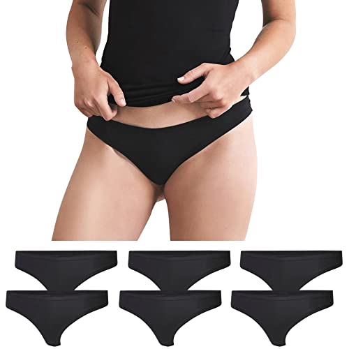 Romberg Damen Strings, 6er Pack (schwarz, S) von Romberg