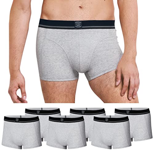 Romberg Herren Boxershorts 6er Pack (Grau mit Label, 4XL) von Romberg