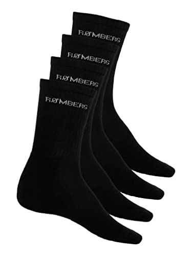 Romberg Unisex Sport Socken, 4er Pack (schwarz, 35-38) von Romberg