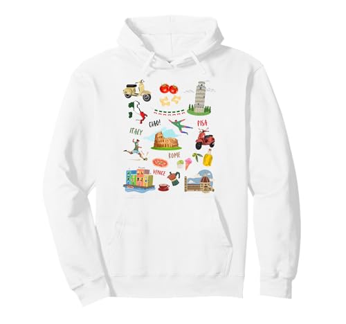 Kinder Italien Souvenir Rom Venedig Pisa Fußball Kleinkinder Jungen Pullover Hoodie von Rome Italy youth European Cities Souvenir Girls