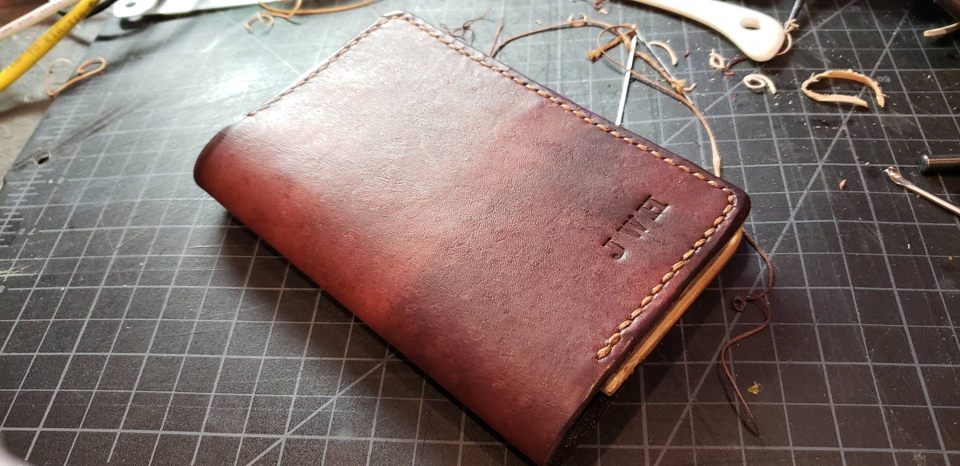 Field Notes Hülle Field Notes Hülle von RomeoAlphaLeatherCo