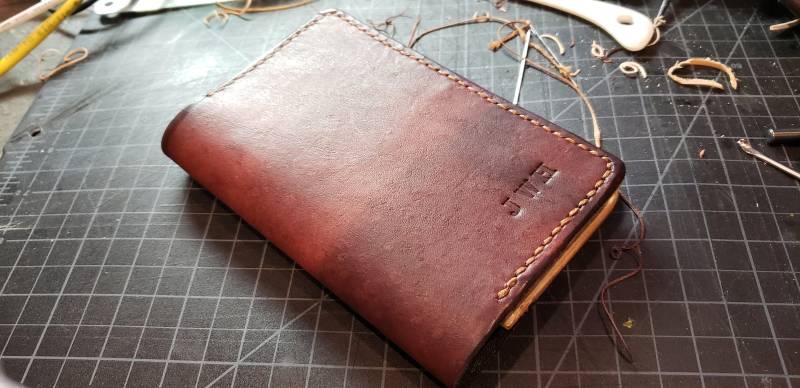 Field Notes Hülle Field Notes Hülle von RomeoAlphaLeatherCo