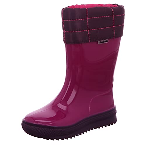 Romika Cosmos 01, Unisex-Kinder Halbschaft Gummistiefel, Pink (Fuchsia-auberg. 481), 24 EU von Romika