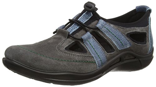 Romika Herren Mok Walk H 10 Slipper, Grau (Asphalt-Kombi 781), 40 von Romika