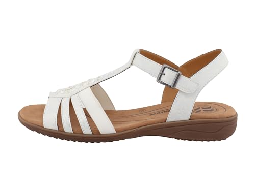 Romika Softrelax Sandale, Farbe:weiß, Größe:41 von Romika