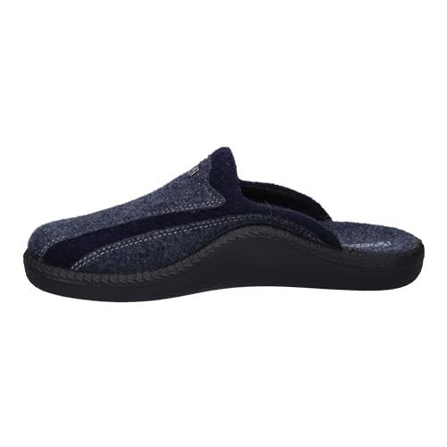 Westland Herren Pantoffeln Monaco 246, Männer Hausschuhe,Weite H (Weit),Gartenschuhe,Puschen,Pantoletten,Latschen,dunkelblau,49 EU / 14 UK von Westland