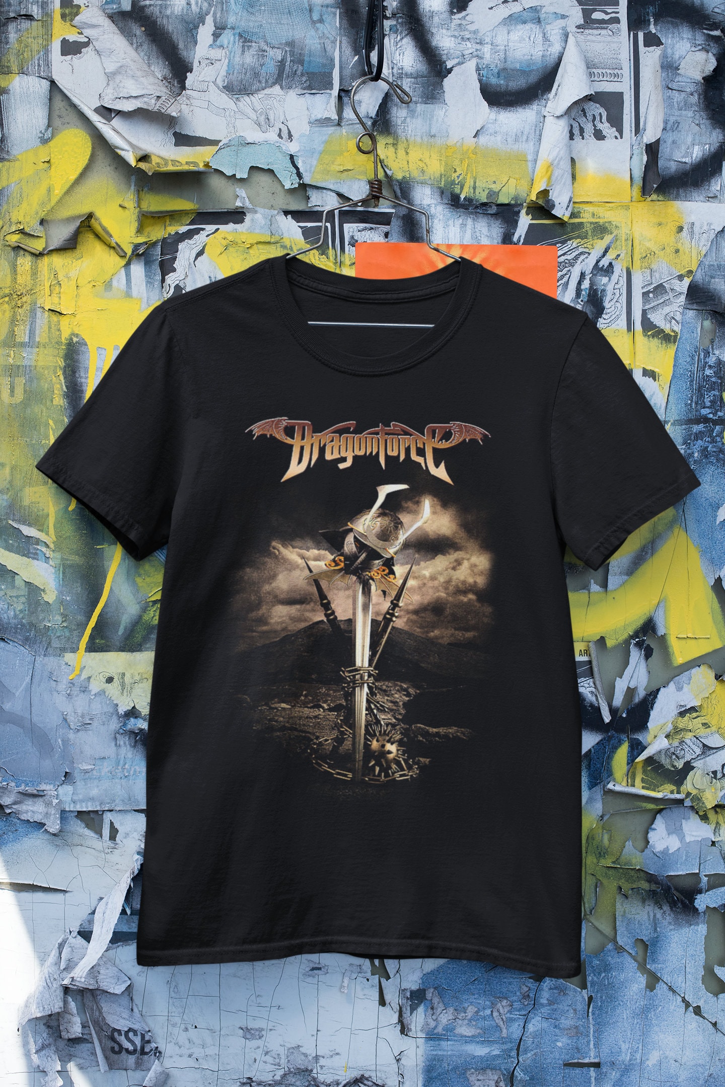 Dragon Force T-Shirt Hoodie Longsleeve Vintage Unisex von RomioshopID