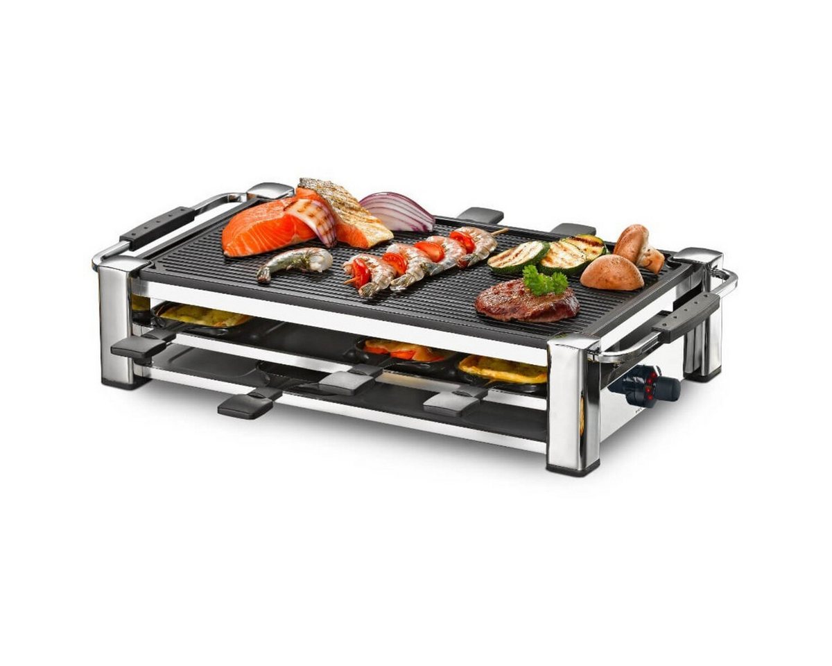 Rommelsbacher Wärmecape Rommelsbacher Raclette 8er RCC 1500 von Rommelsbacher
