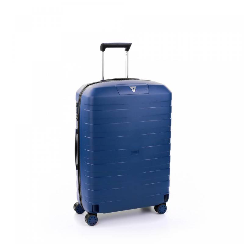 Roncato Box 4.0 Mittelgroßer Koffer 69 Cm Erweiterbar - Marinenblau von Roncato