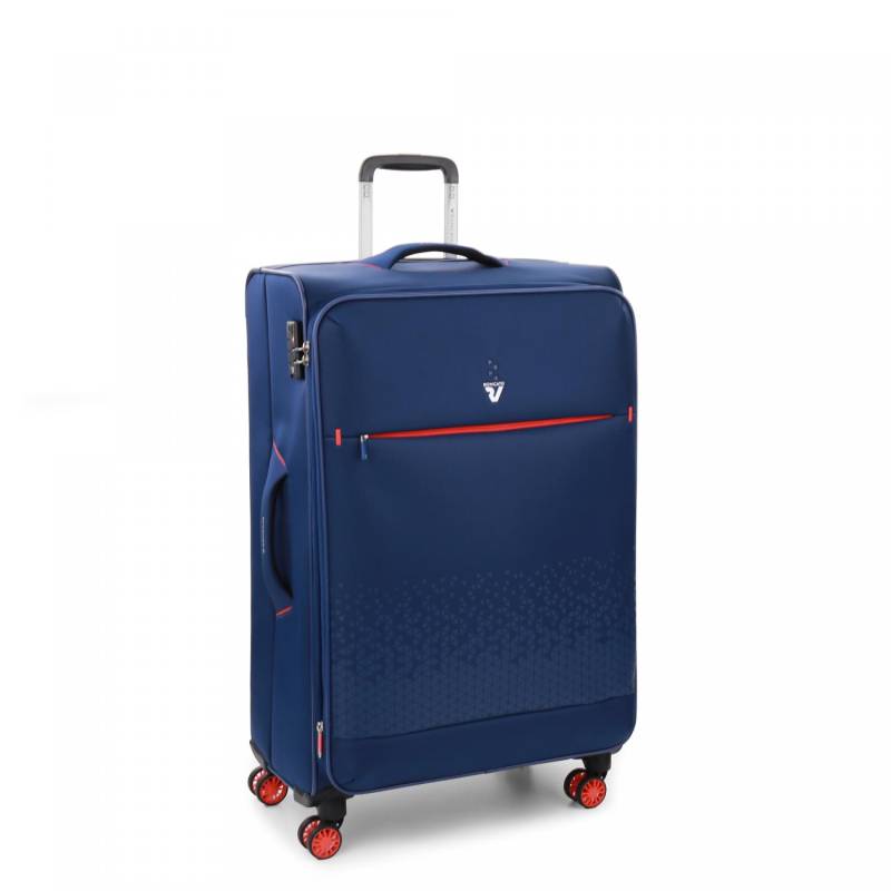 Roncato Crosslite Großer Koffer 75 Cm Erweiterbar - Blau von Roncato