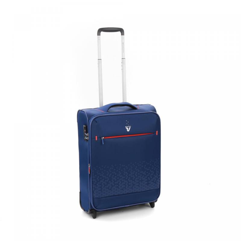 Roncato Crosslite Kabinen-trolley 2 Rollen 55x40x20/23 Cm Erweiterbar - Blau von Roncato