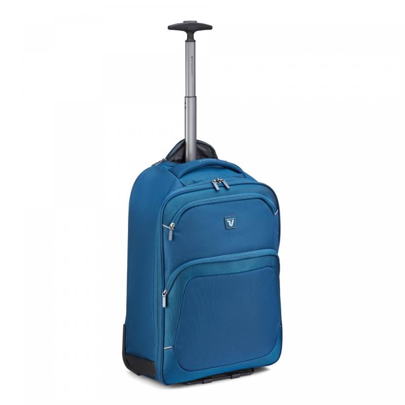 Roncato Gateway Rucksack-trolley Mit 17 Laptopfach - 55x40x20 Cm - Blau von Roncato