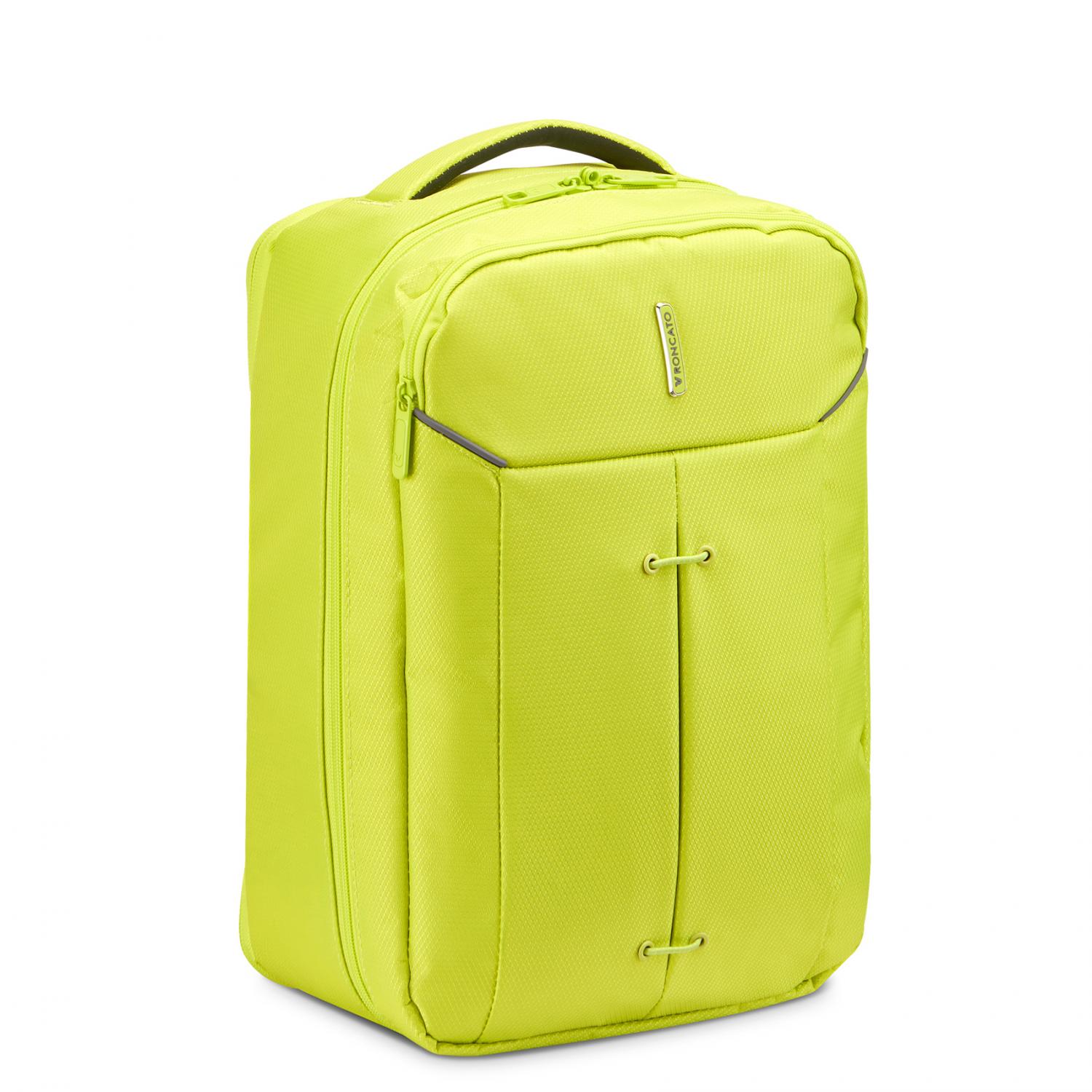 Roncato Ironik 2.0 Ryanair Reiserucksack 40x25x15/20 Cm Erweiterbar - Cyber Lime von Roncato