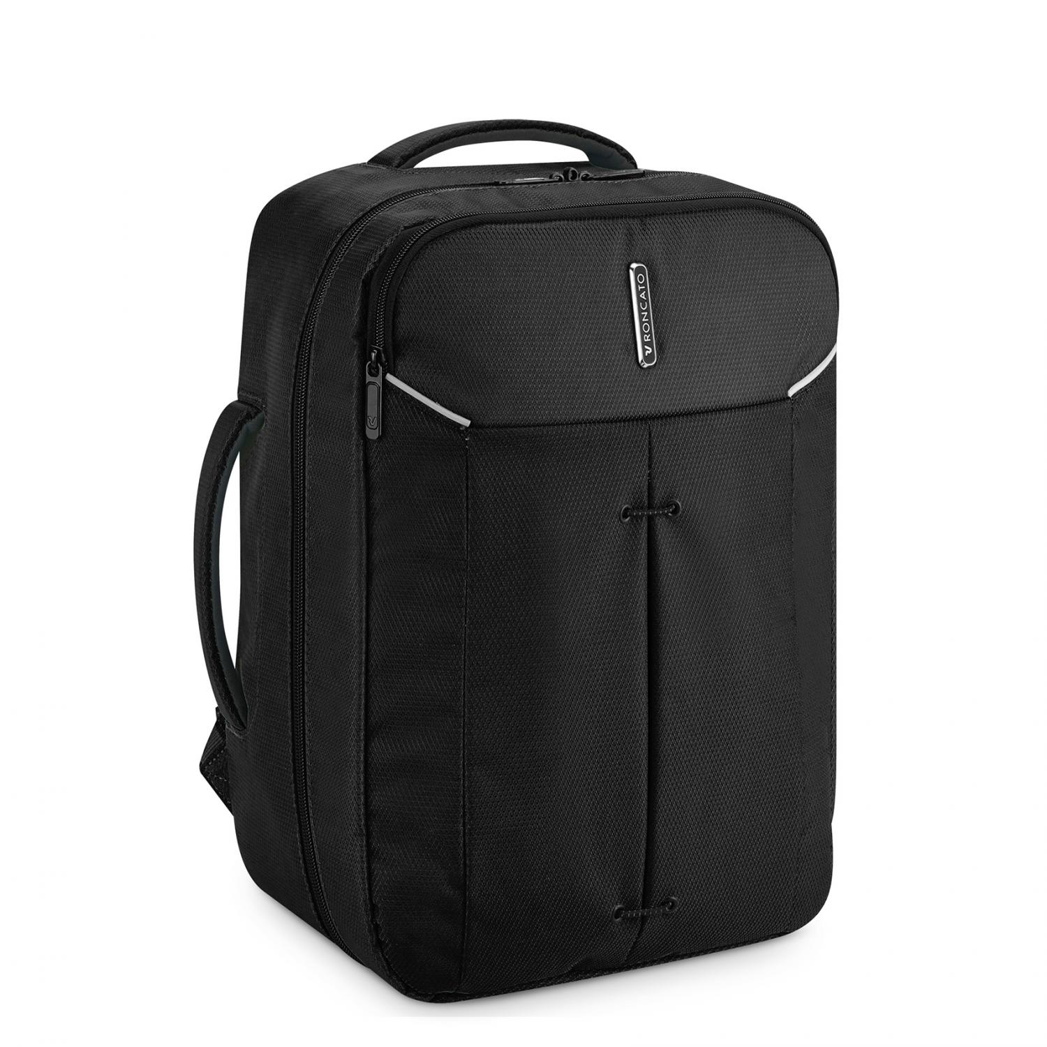 Roncato Ironik 2.0 Vueling Reiserucksack Mit 15,6 Laptopfach - 40x20x30 Cm - Schwarz von Roncato