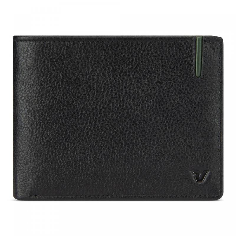Roncato Liverpool Herren Geldbörse 9x11,5x2 Cm - Schwarz von Roncato