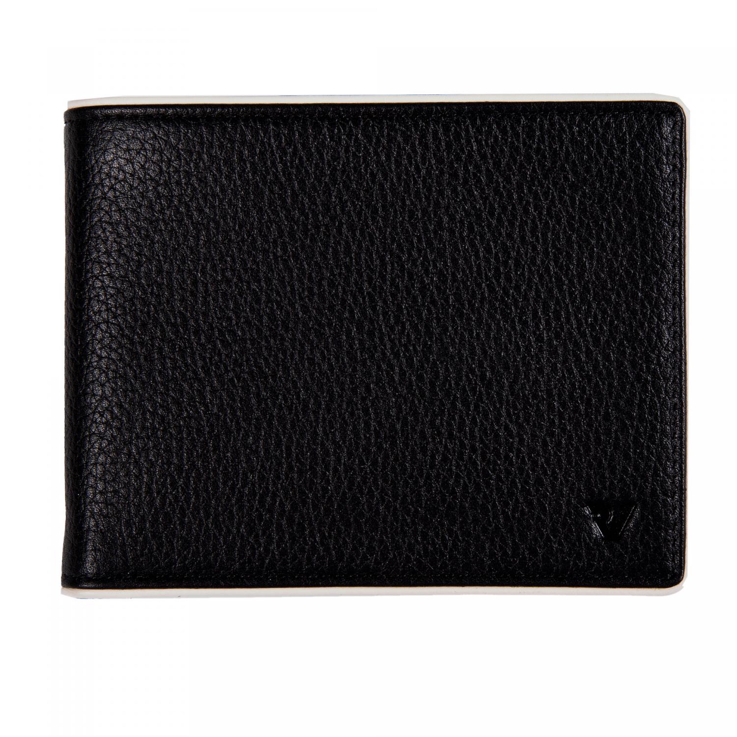 Roncato Madrid Herren Geldbörse 12.5x9.5x2 Cm - Schwarz/blau von Roncato