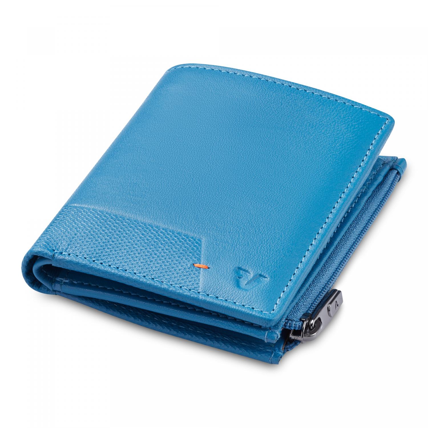 Roncato Mag-wal Herren Geldbörse 10x8.5x1.8 Cm - Hellblau von Roncato