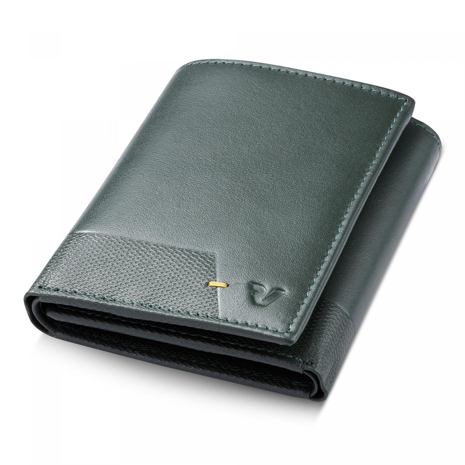 Roncato Mag-wal Herren Geldbörse 10x8.5x2 Cm - Militärisch Grün von Roncato