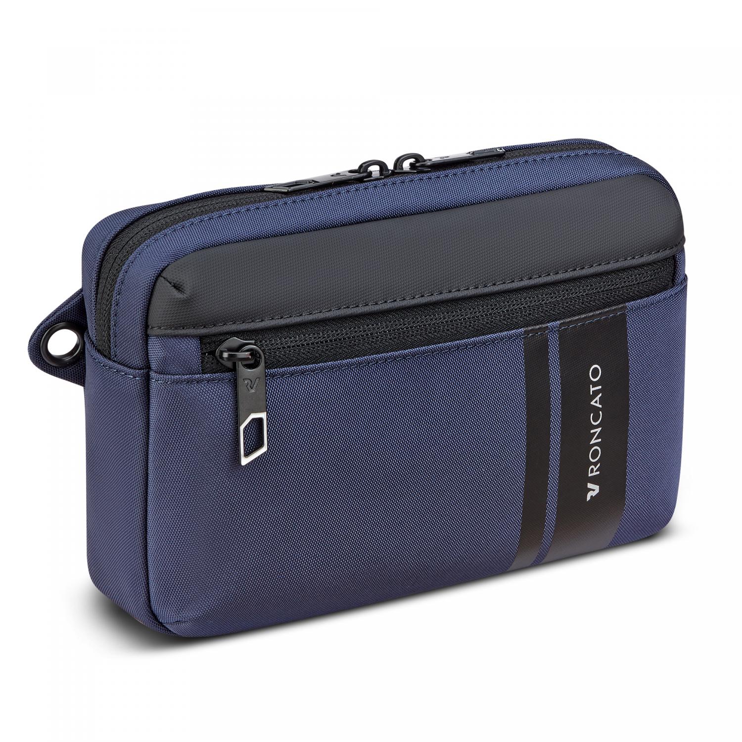 Roncato Metropolitan Travel Herrentasche 14x22x4 Cm - Nachtblau von Roncato
