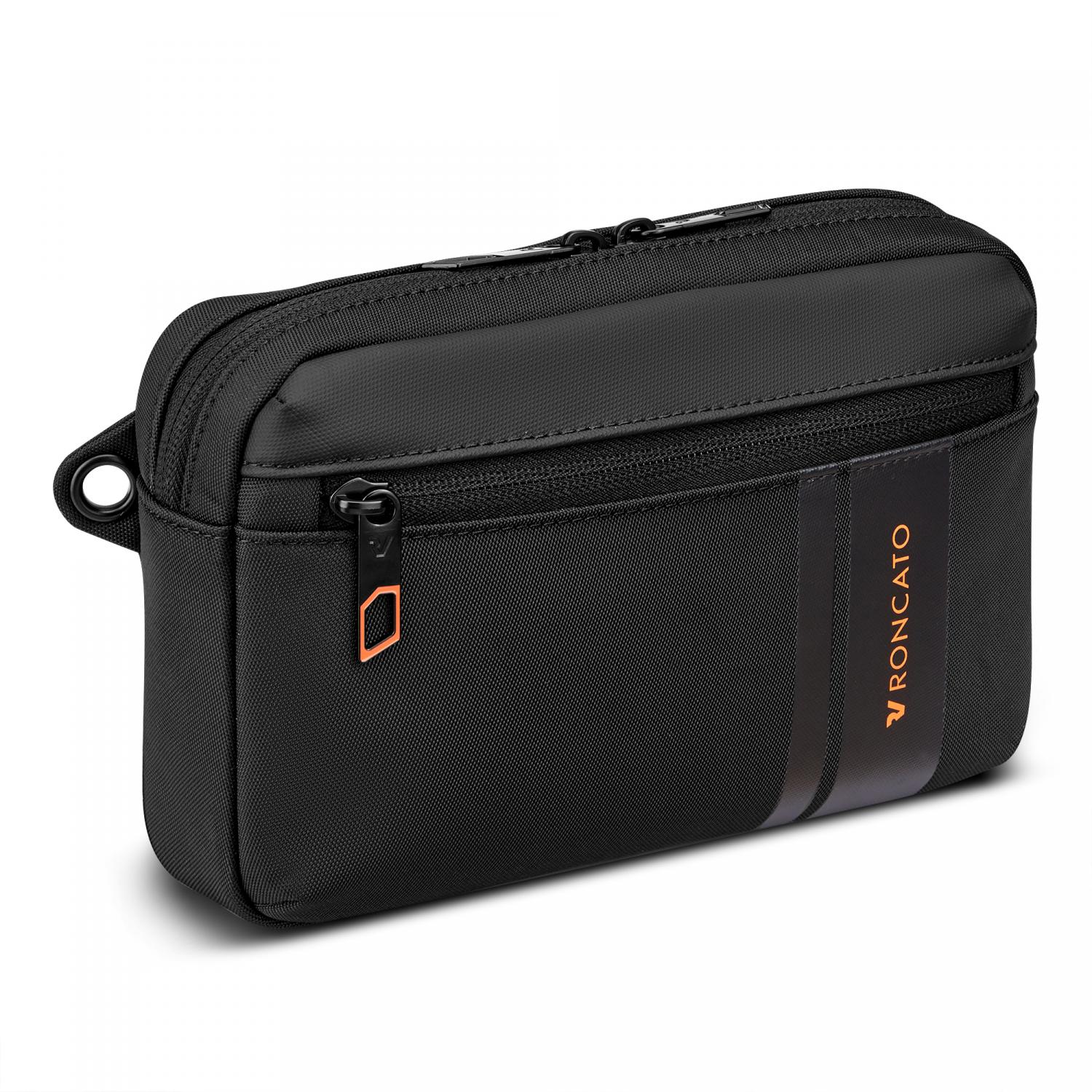Roncato Metropolitan Travel Herrentasche 14x22x4 Cm - Schwarz von Roncato