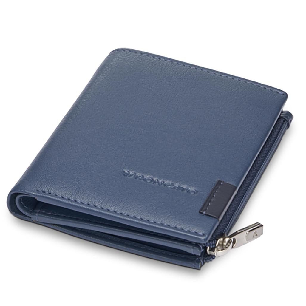 Roncato Monaco Herren Geldbörse 10x8x1.5 Cm - Denim Blau von Roncato