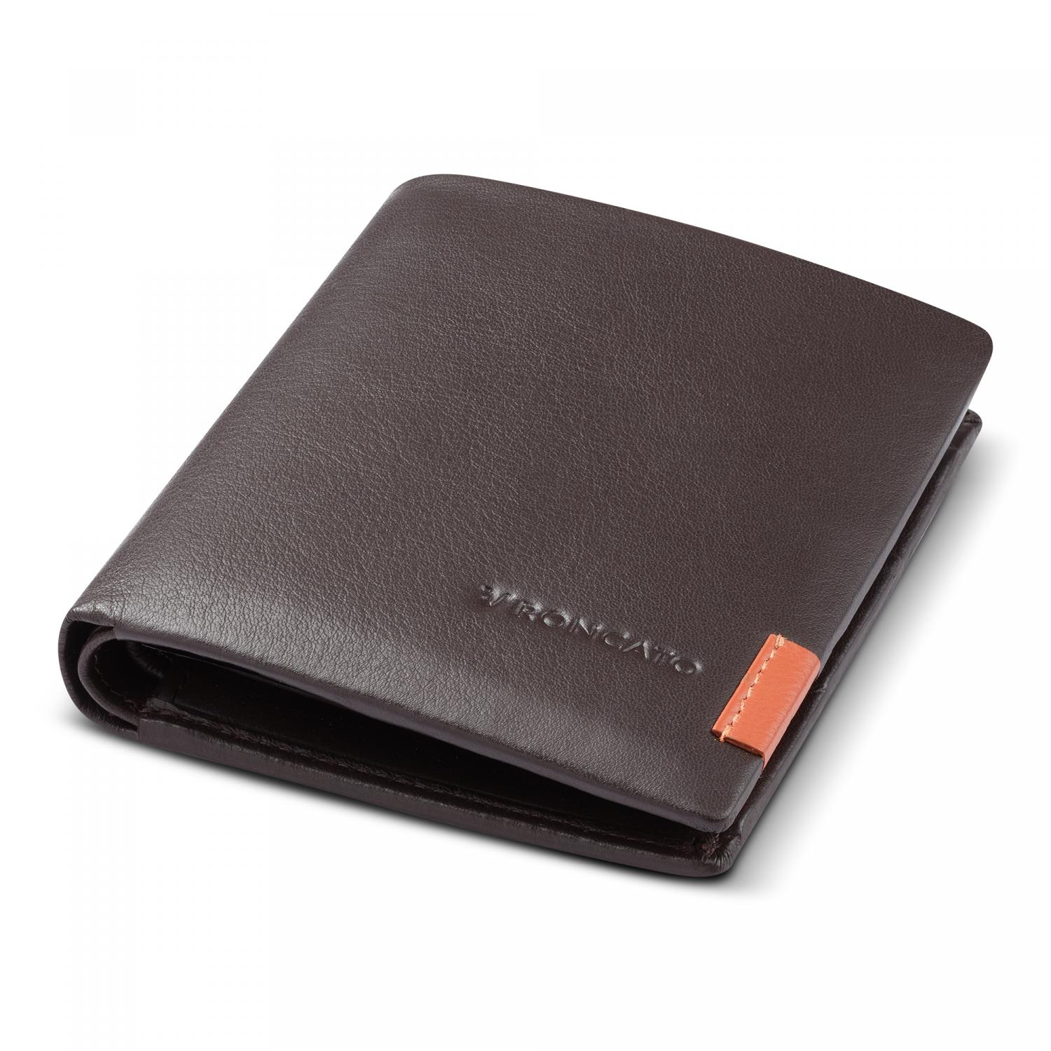 Roncato Monaco Herren Geldbörse 11x9x2 Cm - Braun von Roncato