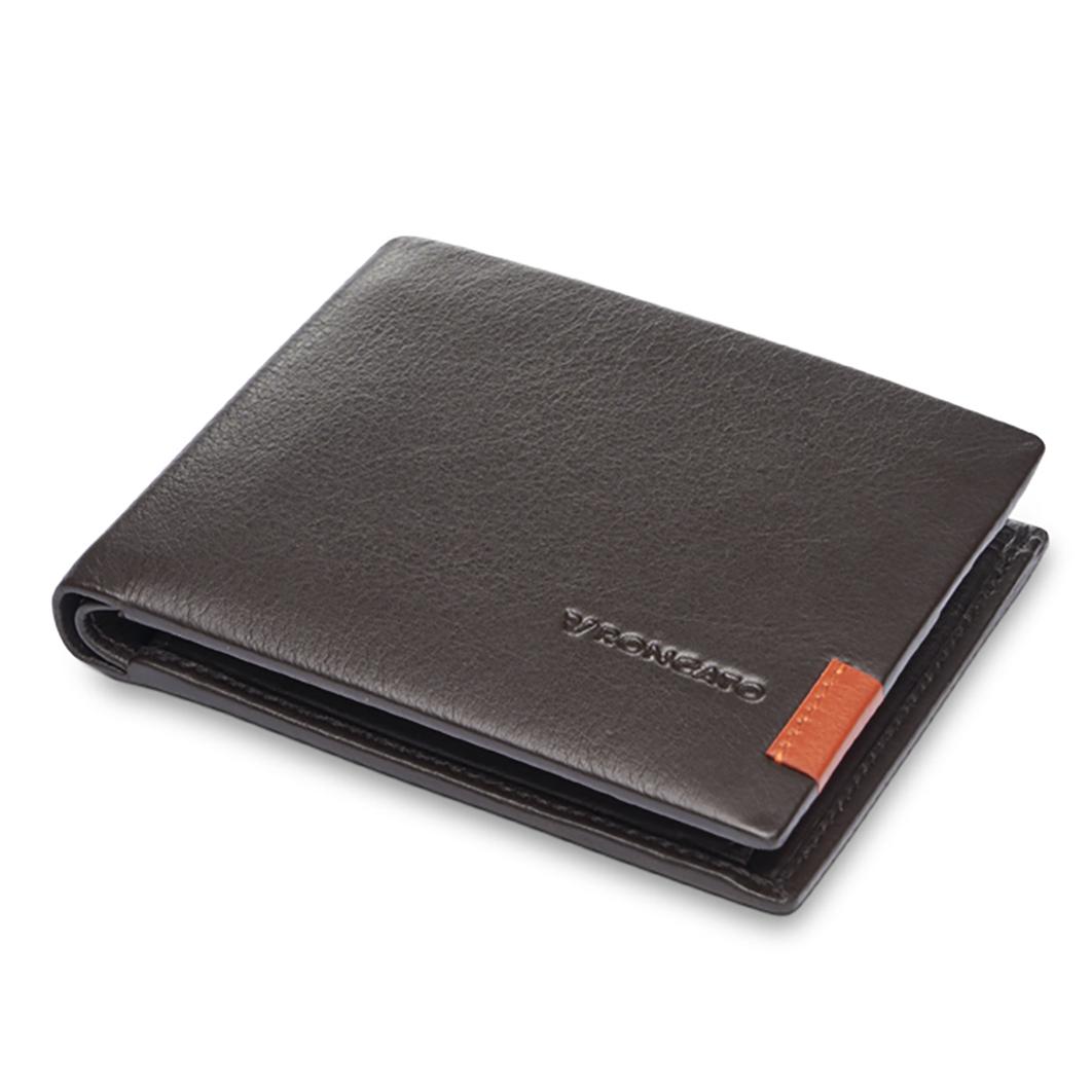 Roncato Monaco Herren Geldbörse 9.5x12.5x2 Cm - Braun von Roncato