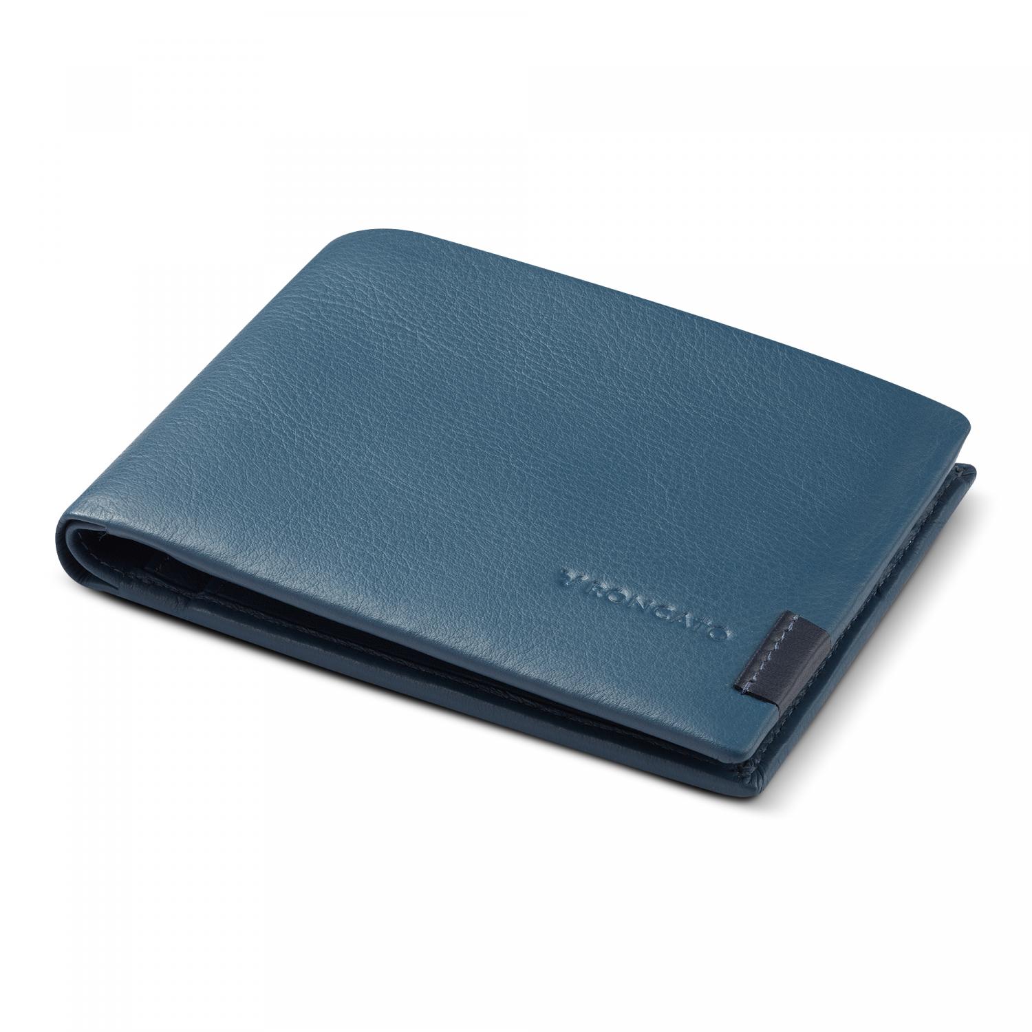 Roncato Monaco Herren Geldbörse 9.5x12.5x2 Cm - Denim Blau von Roncato