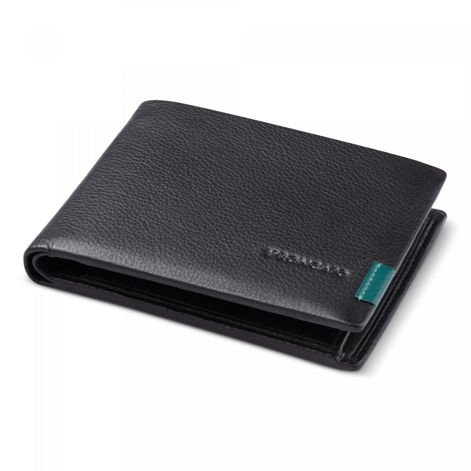 Roncato Monaco Herren Geldbörse 9.5x12.5x2 Cm - Schwarz von Roncato