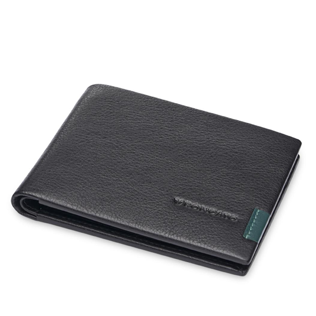 Roncato Monaco Herren Geldbörse 9x11x1.5 Cm - Schwarz von Roncato