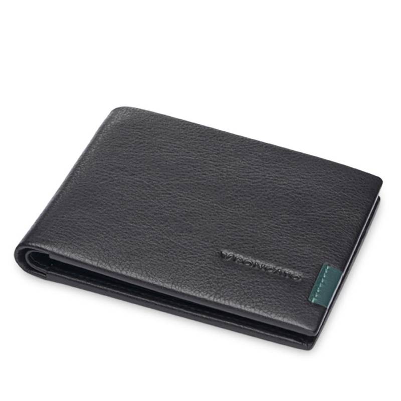 Roncato Monaco Herren Geldbörse 9x11x1.5 Cm - Schwarz von Roncato