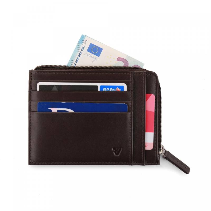 Roncato Pascal Kreditkartenetui 12.5x10x1 Cm - Braun von Roncato