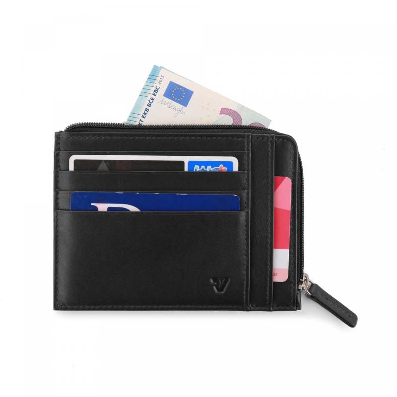 Roncato Pascal Kreditkartenetui 12.5x10x1 Cm - Schwarz von Roncato