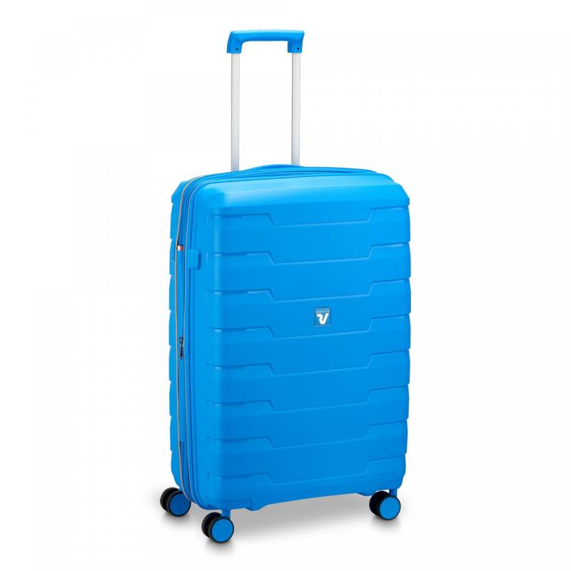 Roncato Skyline 2.0 Mittelgroßer Koffer 70 Cm Erweiterbar - Hellblau von Roncato