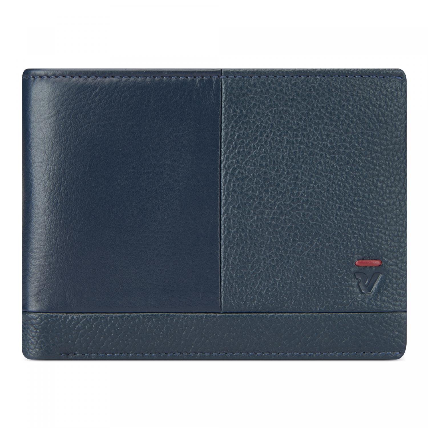 Roncato Trial Dlx Herren Geldbörse 9.5x12.5x1.5 Cm - Marinenblau von Roncato