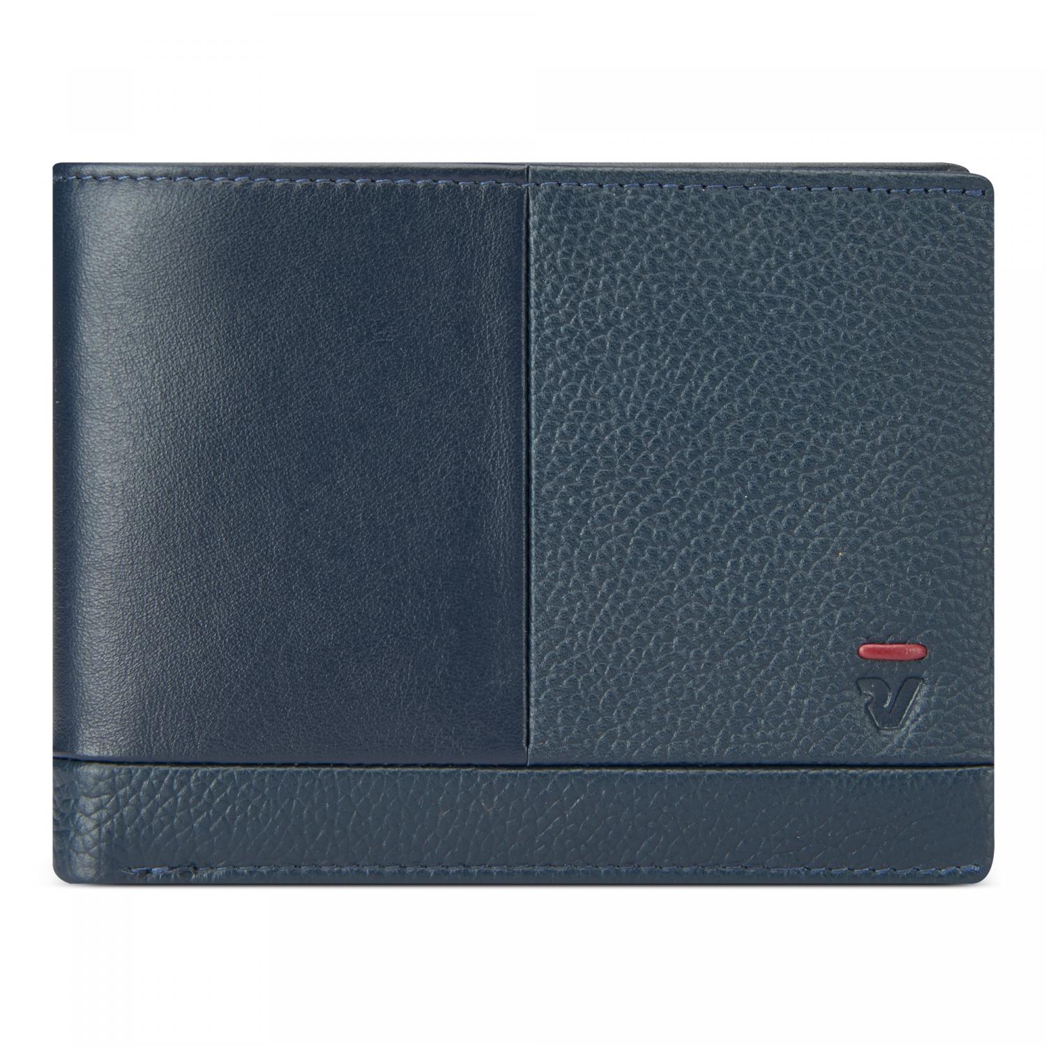 Roncato Trial Dlx Herren Geldbörse 9.5x12.5x2 Cm - Marinenblau von Roncato