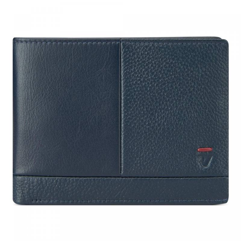 Roncato Trial Dlx Herren Geldbörse 9.5x12.5x2.5 Cm - Marinenblau von Roncato