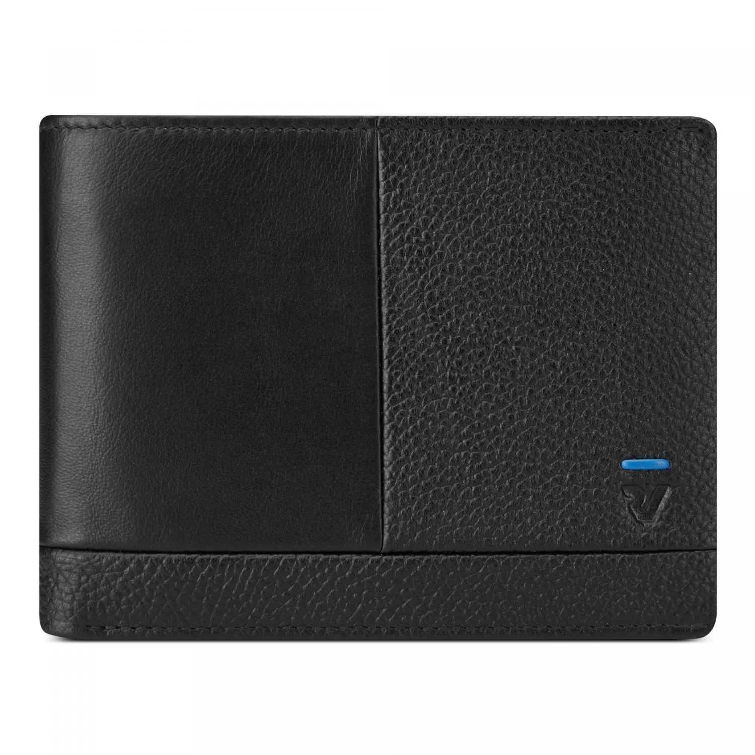Roncato Trial Dlx Herren Geldbörse 9.5x12.5x2.5 Cm - Schwarz von Roncato