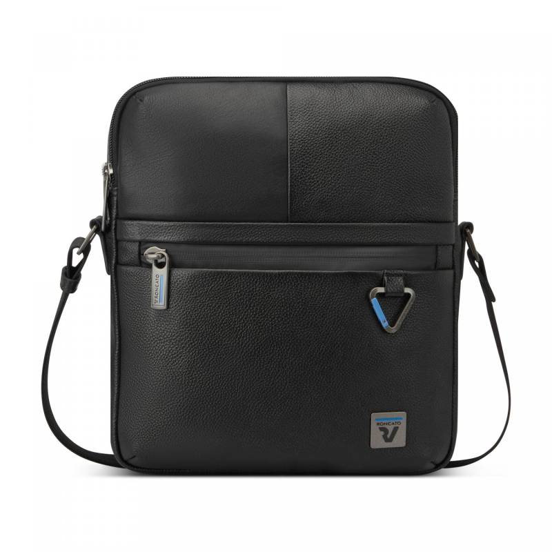 Roncato Trial Dlx Herrentasche 28x24x6 Cm - Schwarz von Roncato