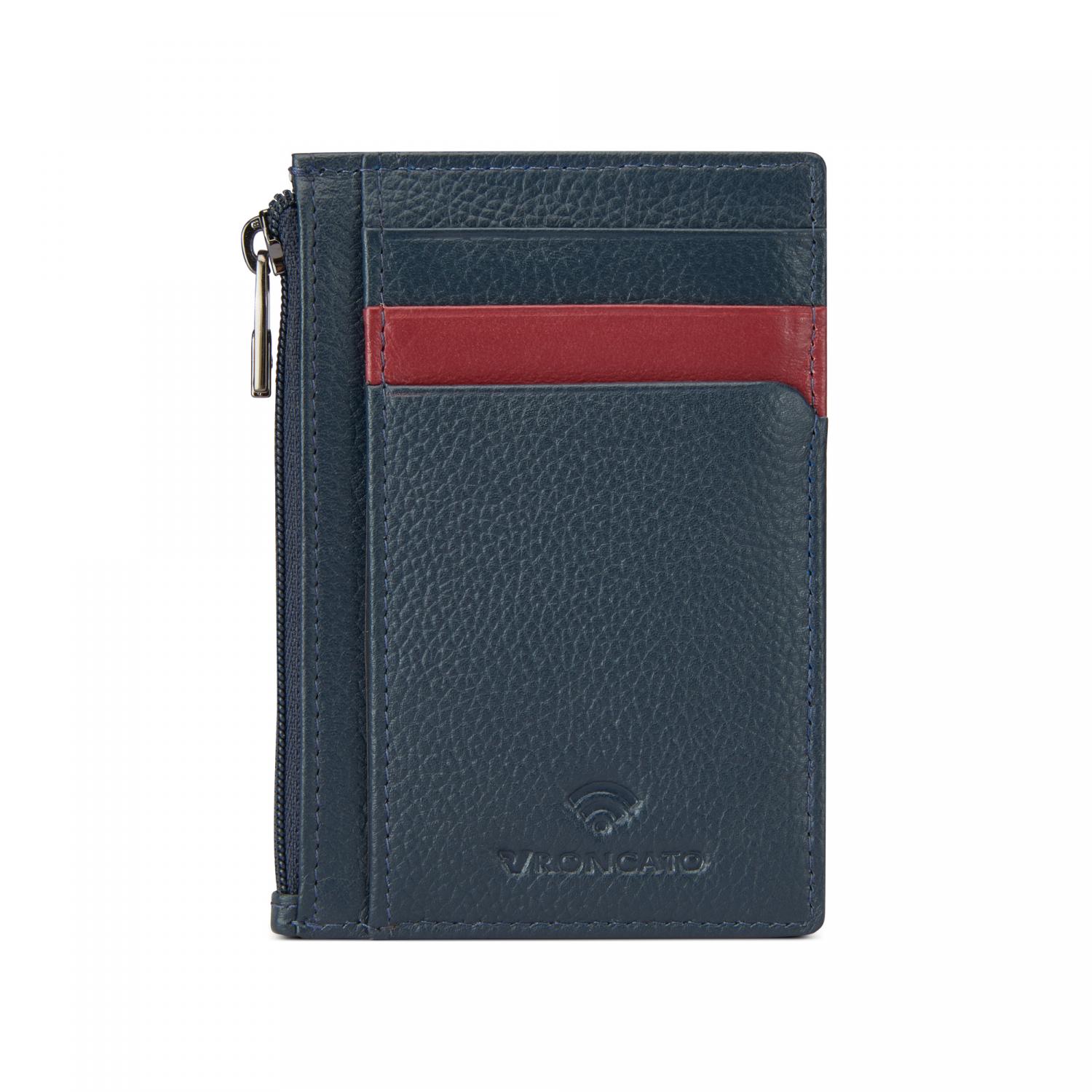 Roncato Trial Dlx Kreditkartenetui 11,5x8,5x0,5 Cm - Marinenblau von Roncato