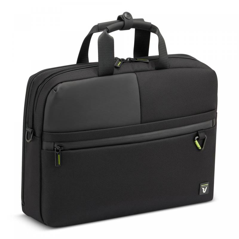 Roncato Trial Laptoptasche Mit 15,6 Laptopfach - 30x42x12 Cm - Schwarz von Roncato