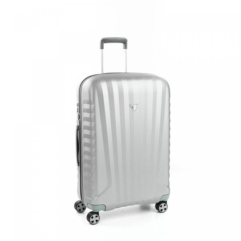 Roncato Uno Premium 2.0 Mittelgroßer Koffer 72 Cm - Grau/silber von Roncato