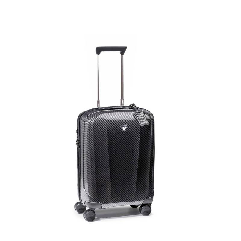 Roncato We Are Glam Dlx Kabinen-trolley 55x40x20/24.5 Cm Erweiterbar - Schwarz/graphit von Roncato